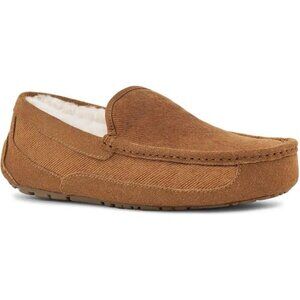 UGG Ascot Corduroy II Driver Men's Slip-On Shoes Size 9 Chestnut